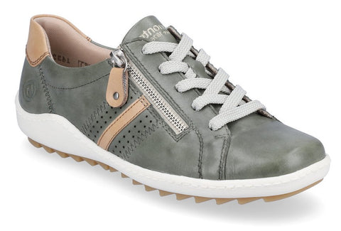Remonte R1432-52 Womens Leather Lace Up Trainer