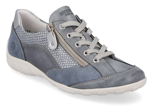 Remonte R3410-14 Womens Leather Lace Up Trainer