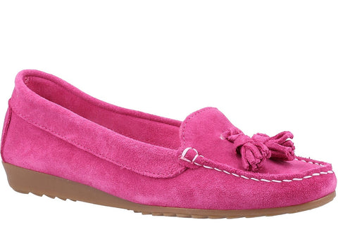 Riva Aldons Womens Suede Leather Slip On Moccasin