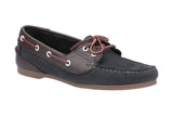 Riva Palafrugell Womens Multicoloured Lace Up Boat Shoe