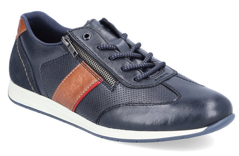 Rieker 11927-14 Mens Leather Lace Up Casual Shoe