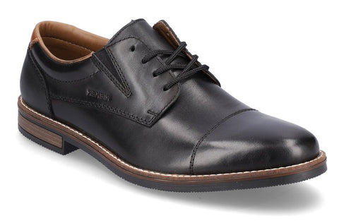 Rieker 13506-00 Mens Leather Lace Up Shoe