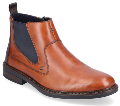 Rieker 17654-22 Mens Leather Chelsea Boot
