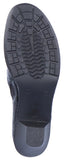 Rieker 57173-03 Womens Leather Heeled Shoe Boot