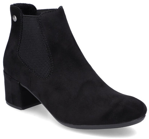 Rieker 70284-00 Womens Suede Leather Ankle Boot