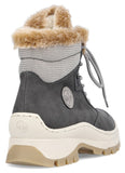 Rieker X9335-45 Womens Lace Up Winter Boot