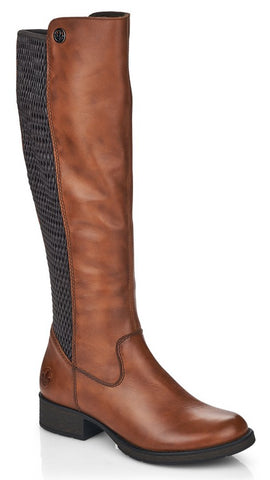 Rieker Z9591-22 Womens Long Leg Leather Boot