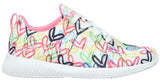 Skechers 117092 BOBS Squad Starry Love Artistic Lace-Up Trainer