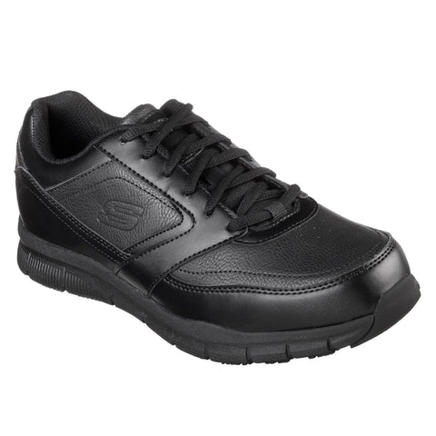 Skechers 77156EC Work Relaxed Fit: Nampa SR Mens Lace Up Shoe
