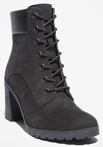 Timberland A1JVB Allington Womens Leather Lace Up Heeled Boot