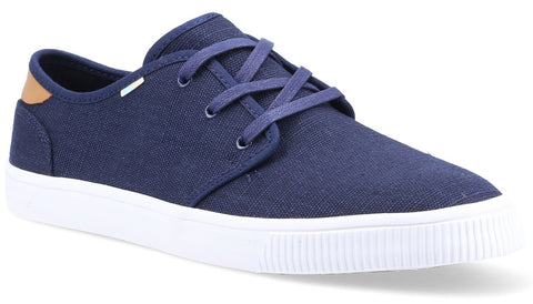 TOMS Carlo Sports Mens Canvas Lace Up Trainer