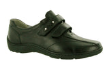 Waldlaufer Henni 496301 172 001 Womens Wide Fit Touch Fastening Shoe Black 172001