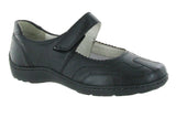 Waldlaufer Henni 496302 172 001 Womens Wide Fit Touch Fastening Shoe